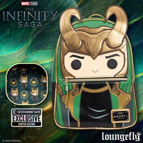 Marvel Loki Pop! Mini-Backpack - Entertainment Earth Exclusive
