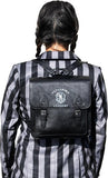 Wednesday Nevermore Mini Backpack with Charm