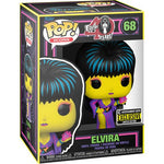 Funko POP! Icons: Elvira Black Light  - Entertainment Earth Exclusive