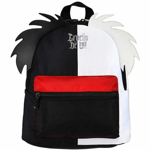 Novelty Cruella Poly Mini Backpack with 3D Appliques
