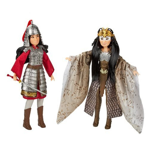 Disney Mulan and Xianniang Dolls