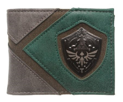 The Legend of Zelda Metal Shield Bi-Fold Wallet