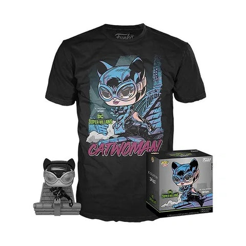 POP! and Tee: Catwoman by Jim Lee T-Shirt