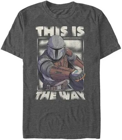 Star Wars: The Mandalorian THIS IS THE WAY Premium Heather T-Shirt