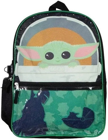 Kids Mandalorian"The Child" Backpack and Lunch Box Set