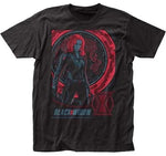 Marvel Comics Black Widow Movie Global Poster T-Shirt